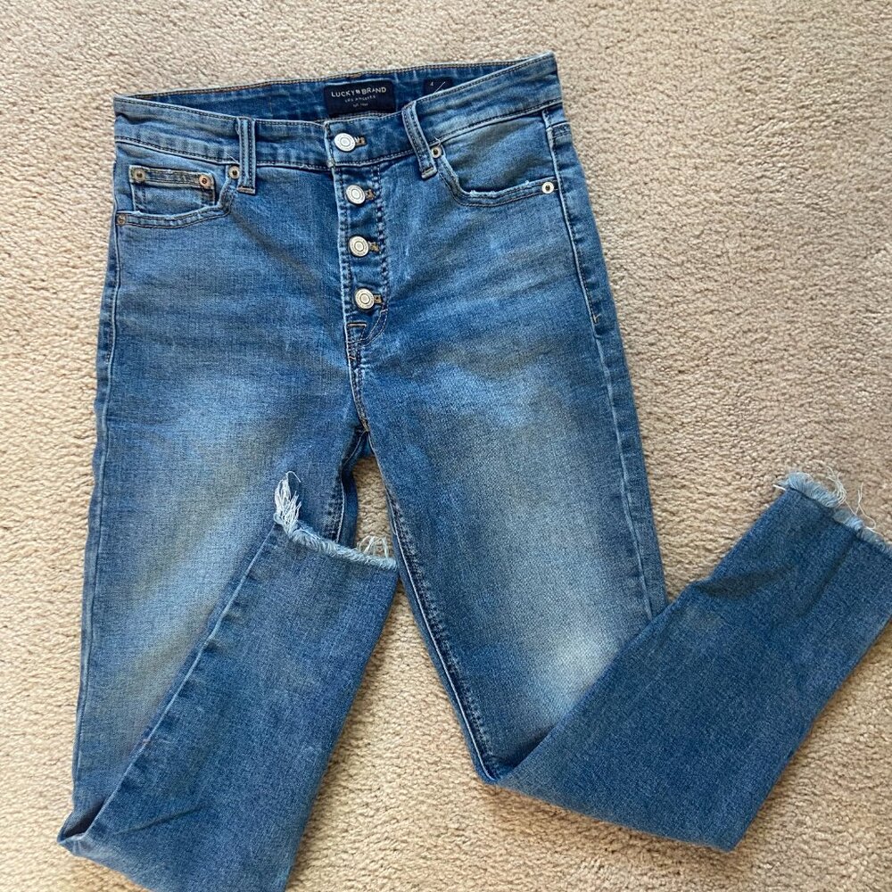 Lucky Brand High Waisted Jeans
